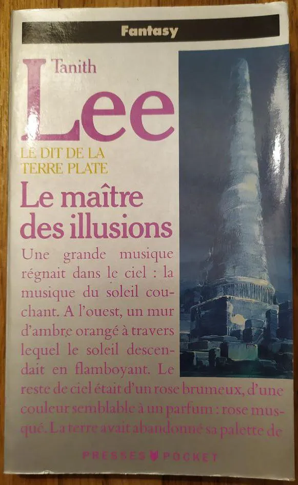 Tanith Lee: Le Maître des illusions (French language, 1988, Presses Pocket)