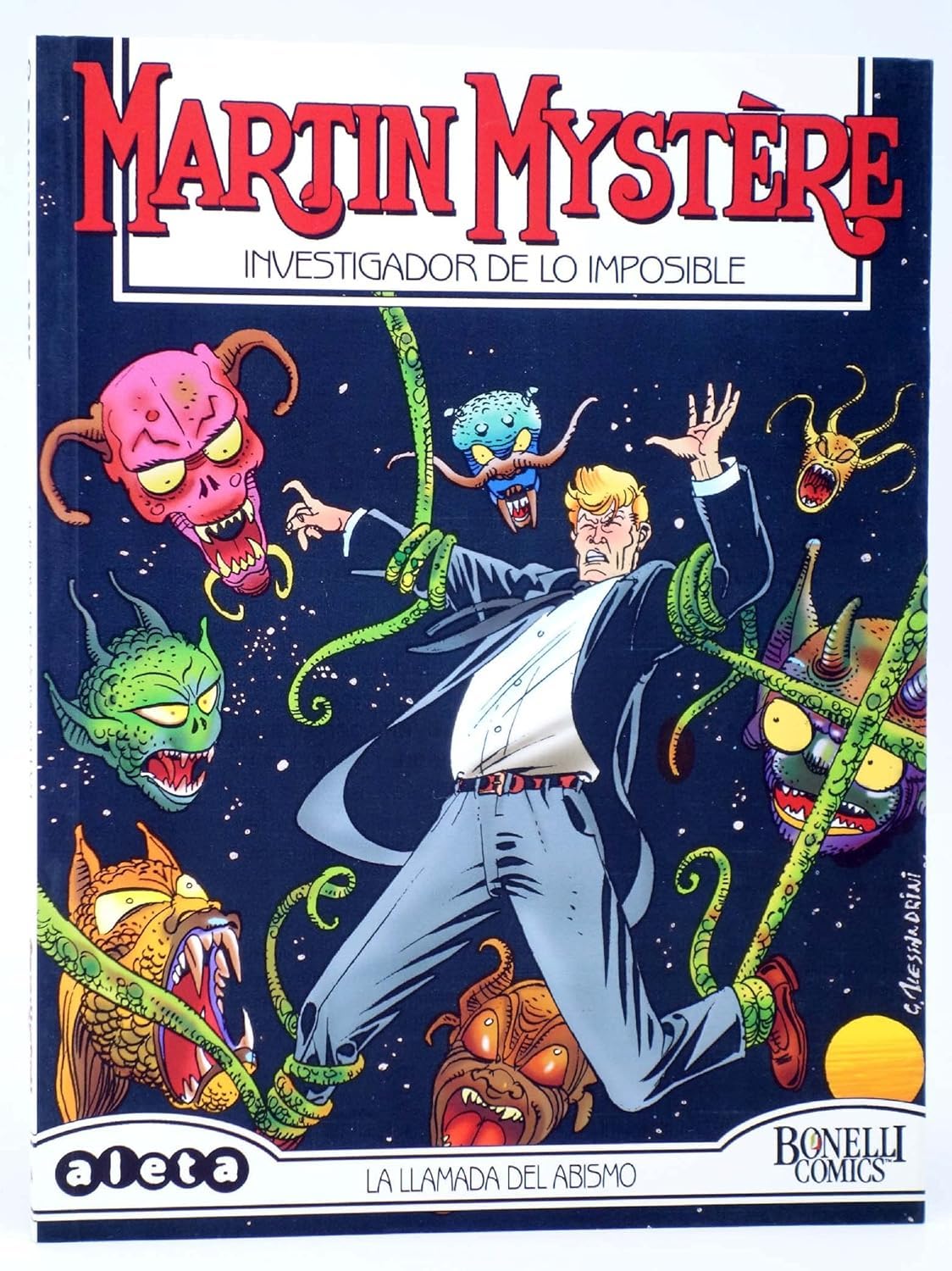 Alessandro Russo, Fabrizio Russo: Martin Mystère, La llamada del abismo (GraphicNovel, Español language, Aleta Ediciones)