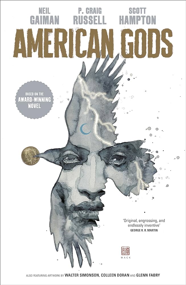 Neil Gaiman, P. Craig Russell, Scott Hampton: American Gods (2018, Headline Publishing Group)