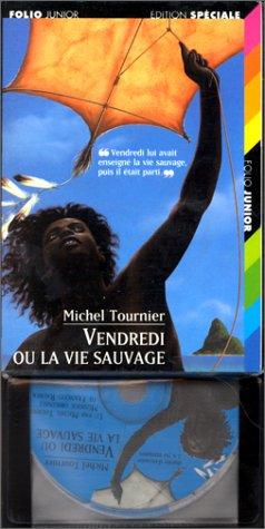 Michel Tournier, Georges Lemoine: Vendredi ou la Vie sauvage (1 livre + coffret de 2 CD) (AudiobookFormat, French language, Gallimard Jeunesse)