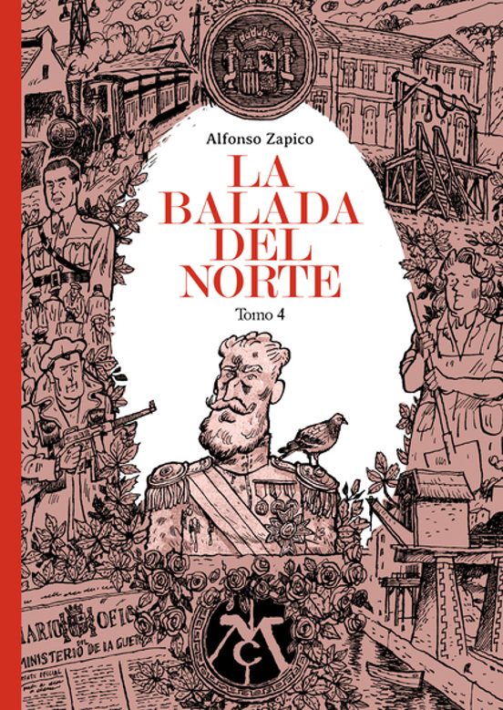 Alfonso Zapico: La balada del norte 4 (GraphicNovel, Gaztelania language, 2023, Astiberri)