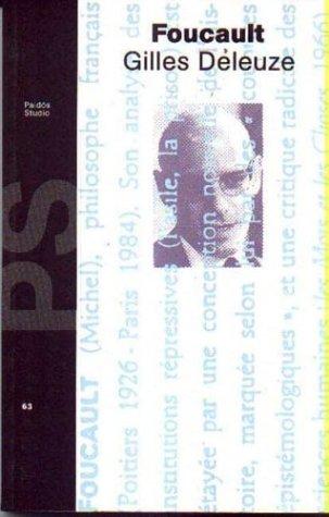 Gilles Deleuze: Foucault (Paperback, Spanish language, 1987, Paidos Iberica, Ediciones S. A.)