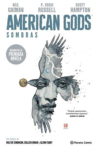 Neil Gaiman, Diego de los Santos, Scott Hampton, Philip Craig Russell: American Gods Sombras Tomo nº 01/03 (Hardcover, Planeta Cómic)