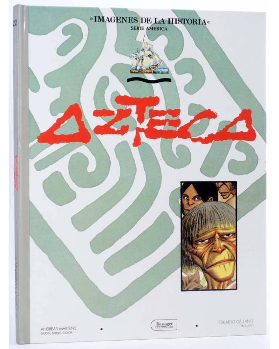 Andreas Martens: Azteca (GraphicNovel, Español language, IKUSAGER EDICIONES S.A.)