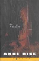 Anne Rice: Violin (Hardcover, Spanish language, 1998, Atlantida/Argentina)