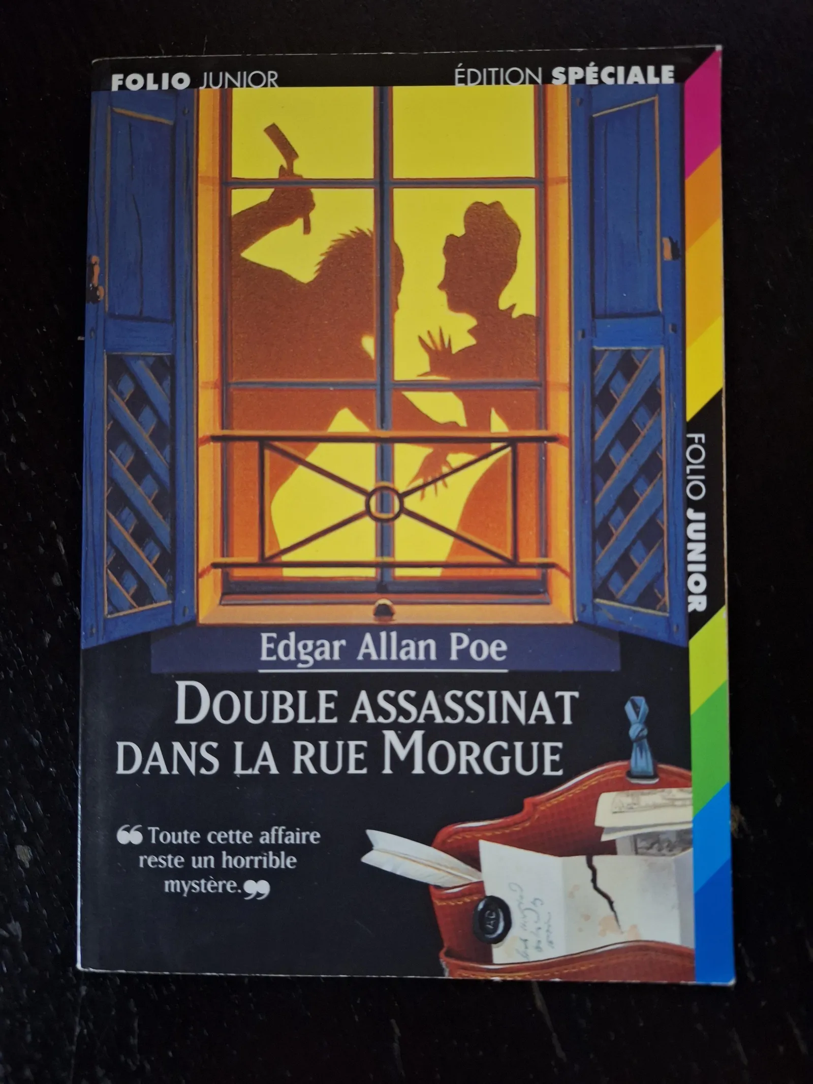 Edgar Allan Poe: Double Assassinat dans la rue Morgue. (French language)