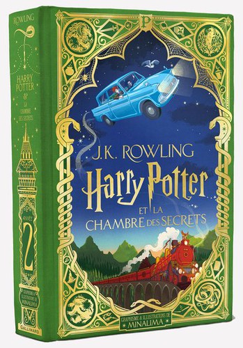J. K. Rowling, Minalima Design: Harry Potter Et La Chambre Des Secrets (French language, 2021, Gallimard jeunesse)