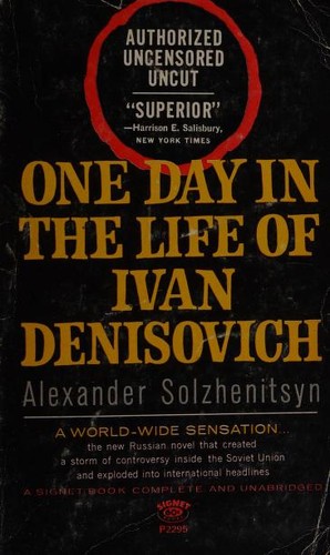 Aleksandr Solzhenitsyn: One Day in the Life of Ivan Denisovich (1963, New American Library)