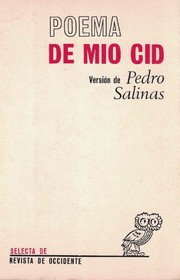 Anonymous: Poema de mio Cid (Spanish language, 1965, Revista de Occidente)