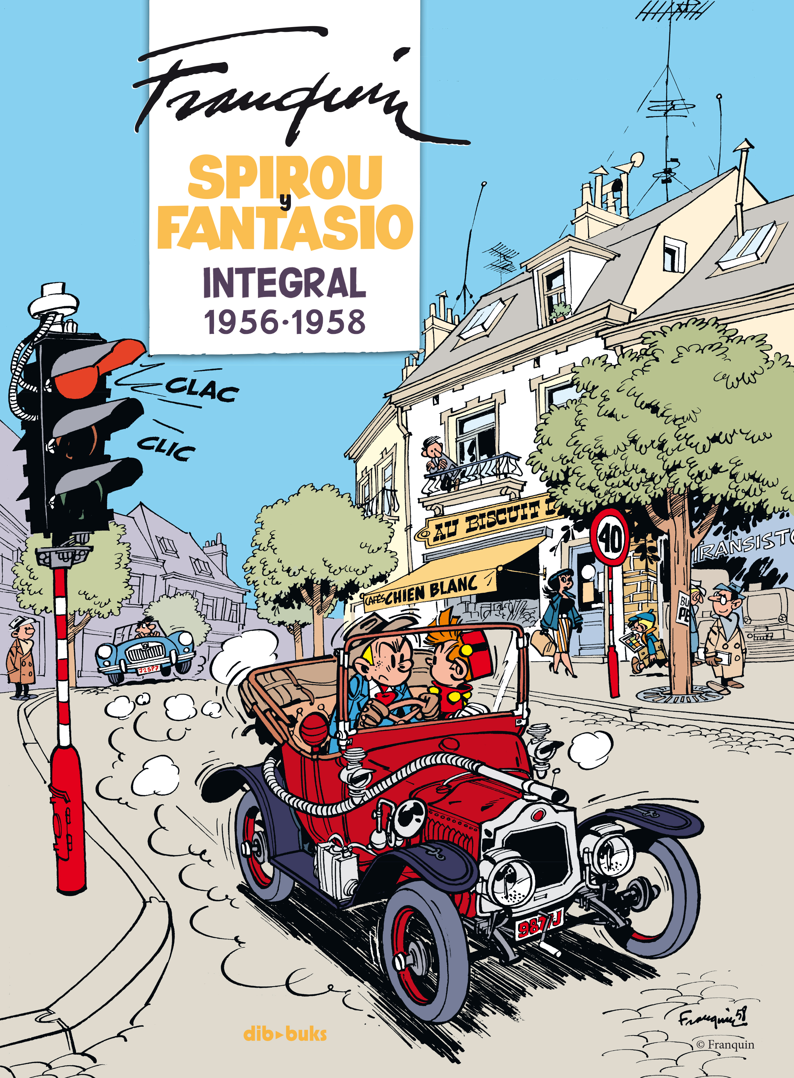 André Franquin: Spirou y Fantasio: 1956-1958 (Español language, Dibbuks)