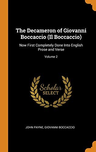 John Payne, Giovanni Boccaccio: Decameron of Giovanni Boccaccio (2018, Creative Media Partners, LLC)