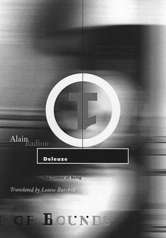 Alain Badiou: Deleuze (Paperback, 1999, University of Minnesota Press)
