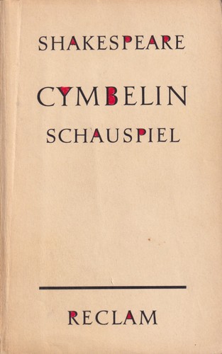 William Shakespeare: Cymbelin (German language, 1964, Philipp Reclam jun. Stuttgart)