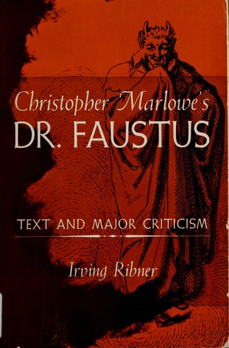 Christopher Marlowe: Doctor Faustus (1966, Odyssey Press)