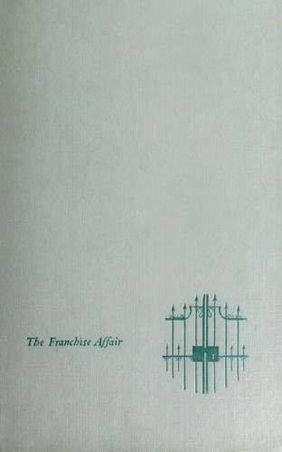 Josephine Tey: The franchise affair (1949, Macmillan Co.)