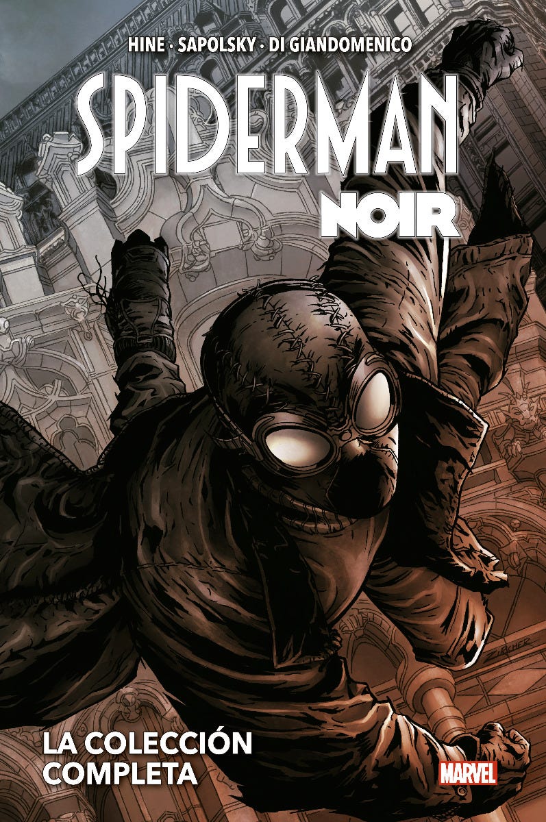 Carmine Di Giandomenico, Fabrice Sapolsky, David Hine: Marvel Omnibus. Spiderman Noir (Hardcover, Español language, 2019, Panini)