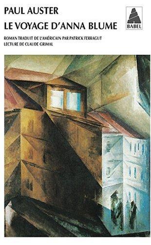 Paul Auster: Le voyage d'Anna Blume (French language, 1993, Actes Sud)
