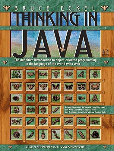 Bruce Eckel: Thinking in Java (2006)
