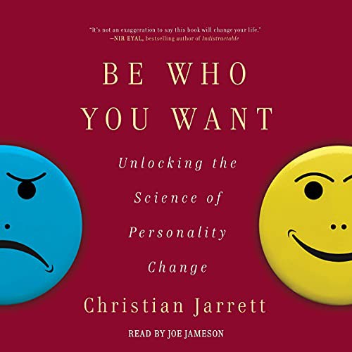 Christian Jarrett: Be Who You Want (AudiobookFormat, Simon & Schuster Audio and Blackstone Publishing)