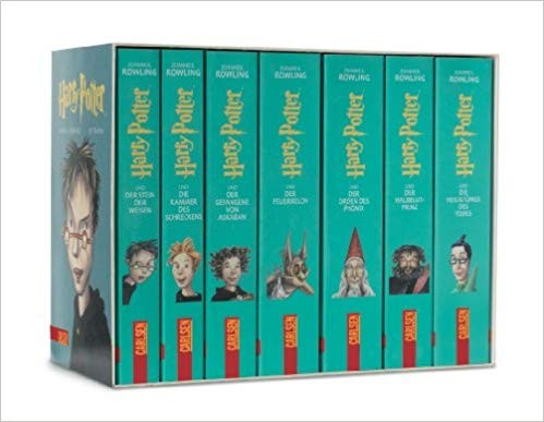 J. K. Rowling: Harry Potter 1-7 (German language, 2010, Carlsen)