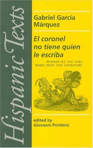 Gabriel García Márquez: El coronel no tiene quien le escriba (Spanish language, 1981, University Press)