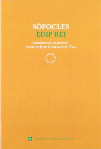 Sófocles, Joan Castellanos Vila: Edip rei (Paperback, RBA La Magrana)