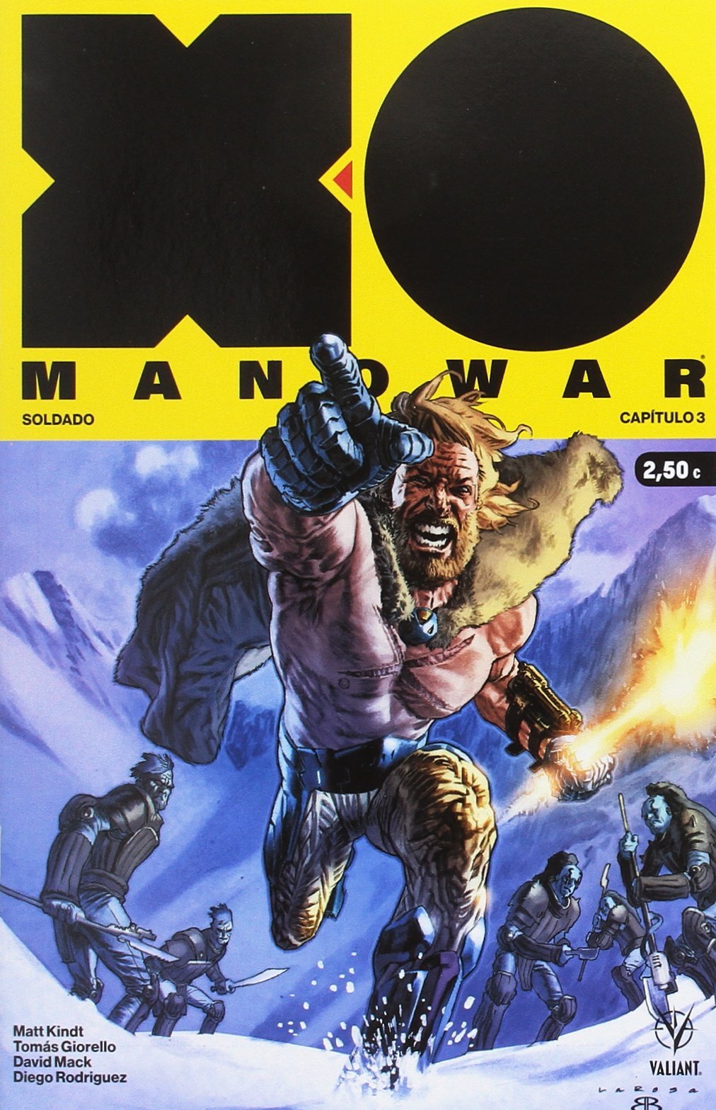 Matt Kindt, Thomas Giorello: X-O Manowar 3 (GraphicNovel, Español language, Valiant)