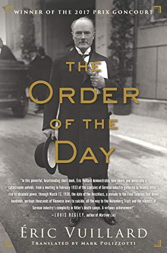 Éric Vuillard: The order of the day (2018)
