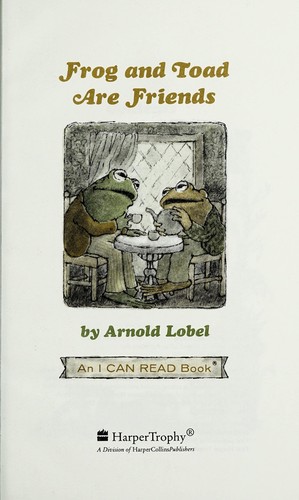 Arnold Lobel: Frog and Toad Are Friends (1982, Perfection Learning Prebound)