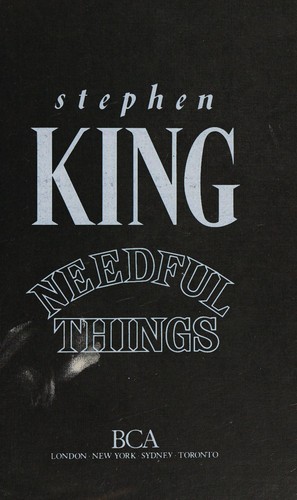 Stephen King: Needful Things (1992, BCA)