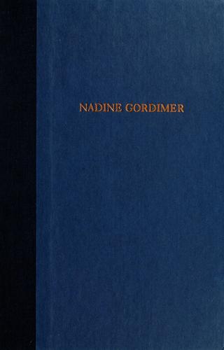 Nadine Gordimer: A sport of nature (1987, Knopf, Distributed by Random House)