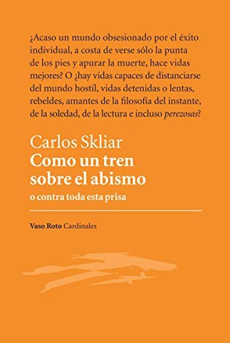 Carlos Skliar: Como un tren sobre el abismo (Paperback, 2019, VASO ROTO EDICIONES)