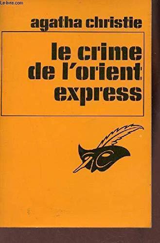 Agatha Christie: Le crime de L'Orient-Express (French language, 1983, Editions du Masque)
