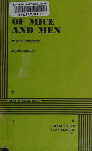 John Steinbeck: Of Mice and Men (1964, Dramatists Play Service)