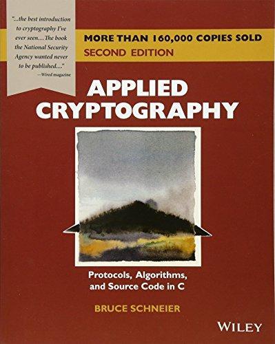 Bruce Schneier: Applied Cryptography (1996)