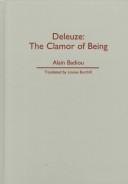 Alain Badiou: Deleuze (2000, University of Minnesota Press)