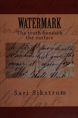 Sari Sikstrom: Watermark (2014, [CreateSpace])