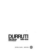 Rai Ferrer: Durruti, 1896-1936 (Spanish language, 1985, Planeta)
