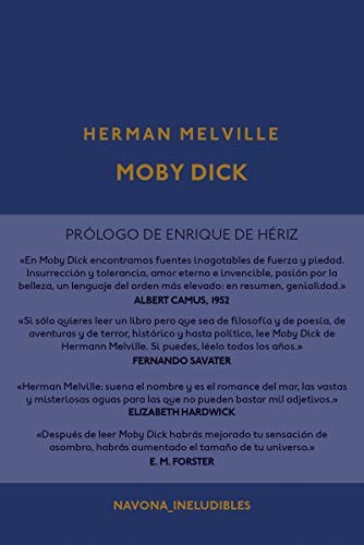 Herman Melville, José María Valverde, Enrique Hériz: Moby Dick (Hardcover, Navona)
