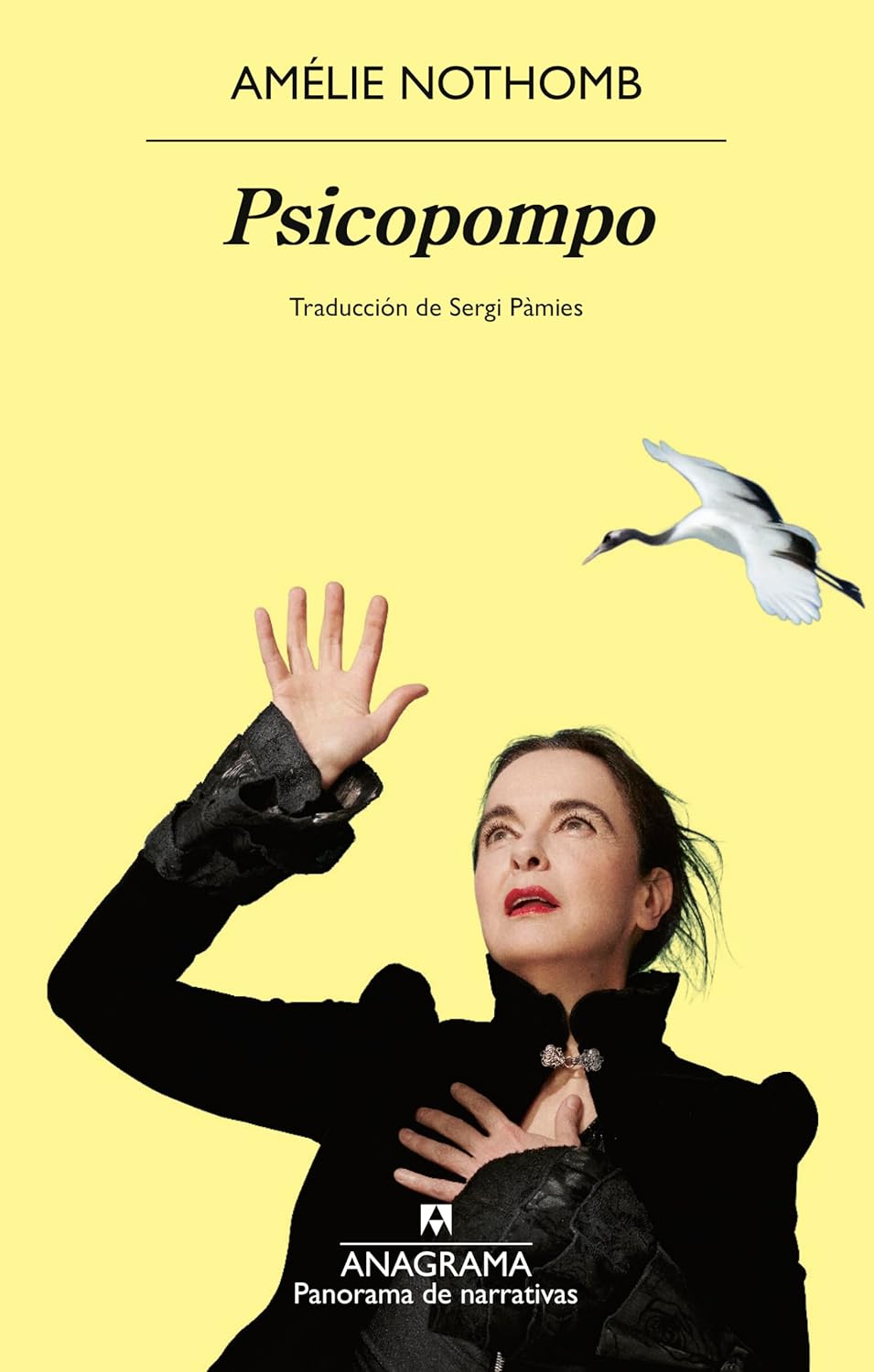 Amélie Nothomb: Psicopompo (Spanish language, 2026, Editorial Anagrama)