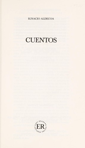 Aldecoa, Ignacio: Cuentos (Paperback, Spanish language, 1975, Grafisk)