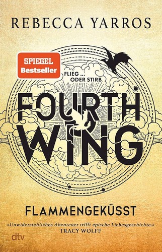 Rebecca Yarros: Fourth Wing (German language, 2025, dtv)