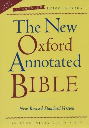 Bible: The New Oxford Annotated Bible, Augmented Third Edition, New Revised Standard Version (Oxford University Press, USA, Oxford University Press)