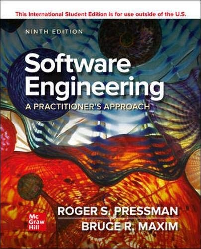 Roger S. Pressman, Bruce Maxim: ISE SOFTWARE ENGINEERING (Paperback, 2019, McGraw-Hill Education)