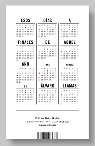Esos días a finales de aquel año (Paperback, Castellano language, 2022, Niños gratis*)
