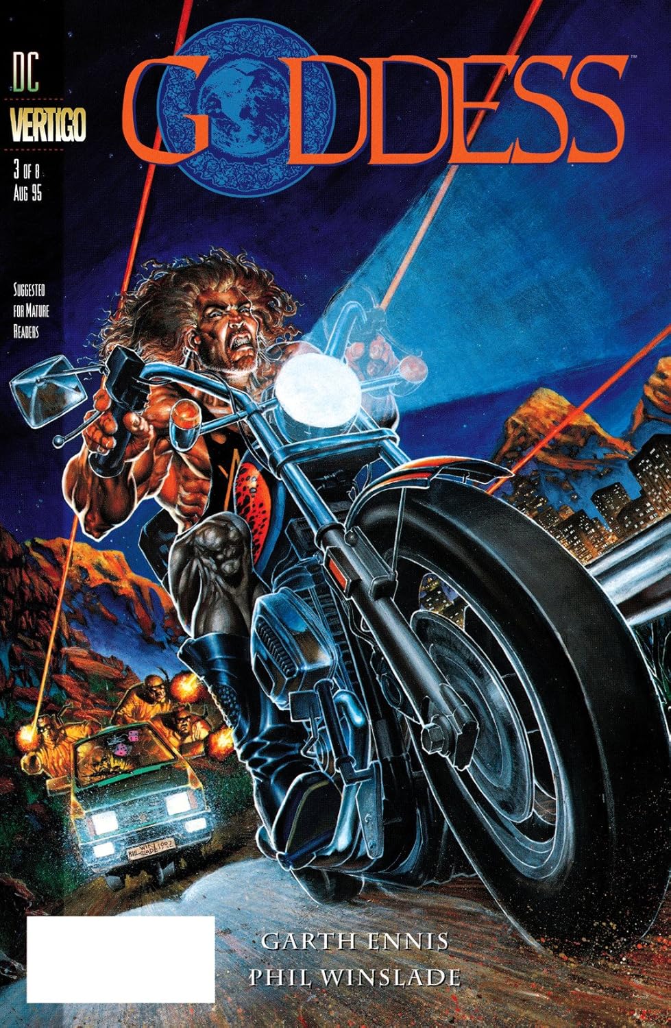 Garth Ennis, Phil Winslade: Goddess #3 (spanish language, vertigo)