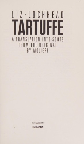 Molière: Tartuffe (Scots language, 1985, Third Eye Centre, Polygon)