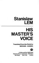 Stanisław Lem: His master’s voice (1983, Harcourt Brace Jovanovich)