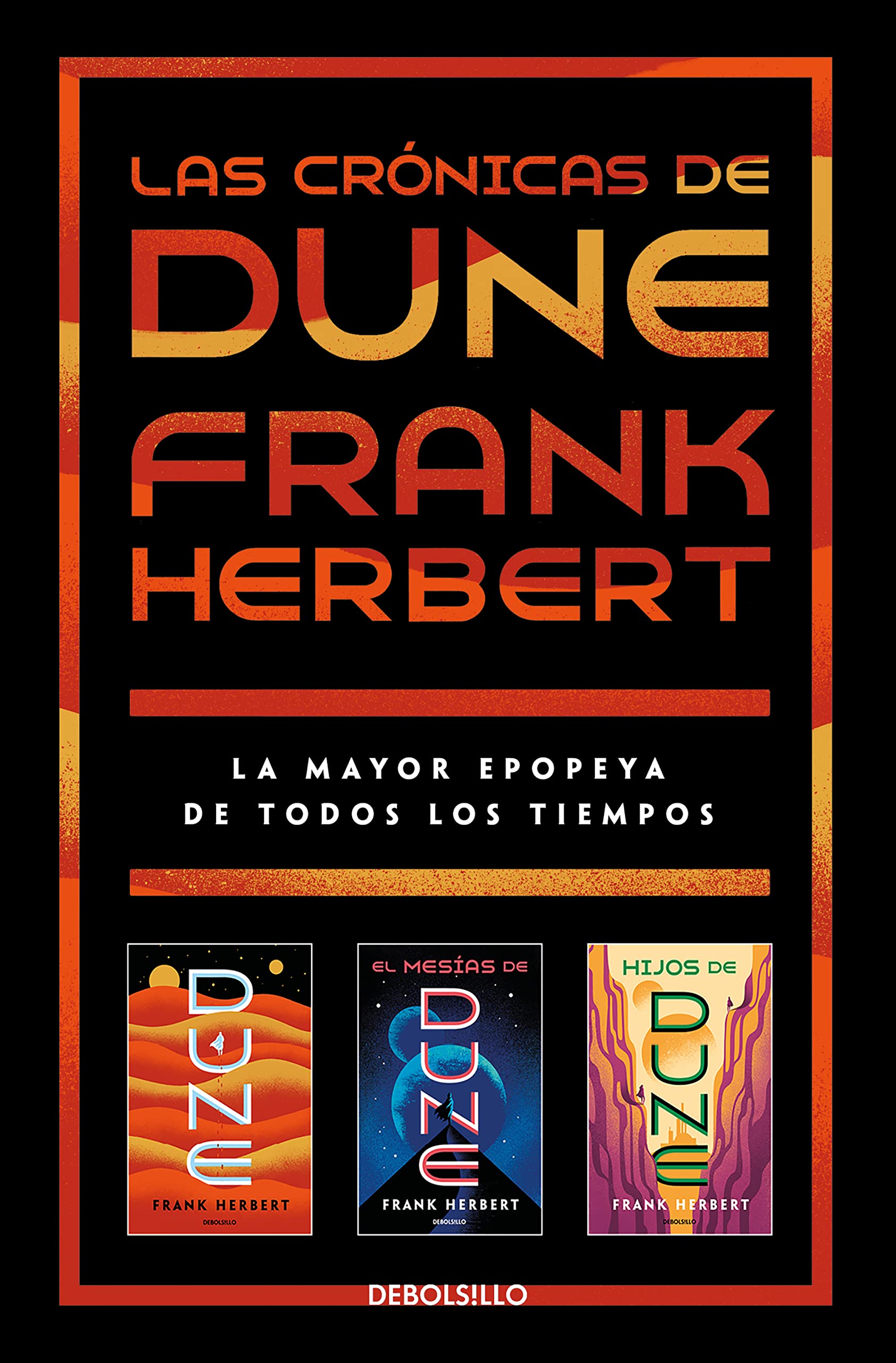 Frank Herbert(duplicate): DUNE (pack con: Dune | El mesías de Dune | Hijos de Dune) (EBook, Español language, 2022, Debolsillo)