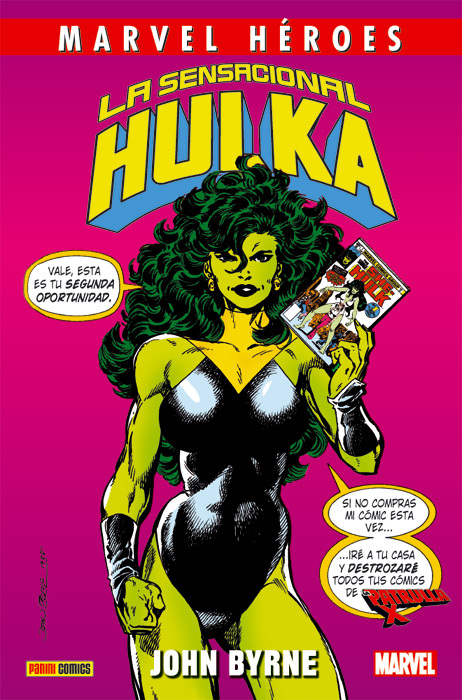 John Byrne, Howard Mackie, Michael Eury: La sensacional Hulka (Español language, Panini Cómics)